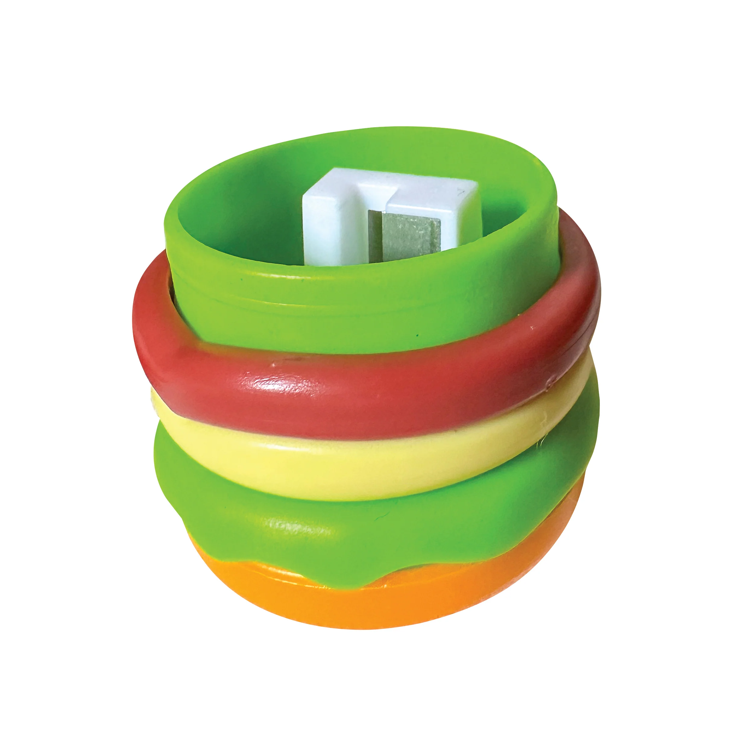 Hamburger Pencil Sharpener and Eraser - 24 per box - Image 5