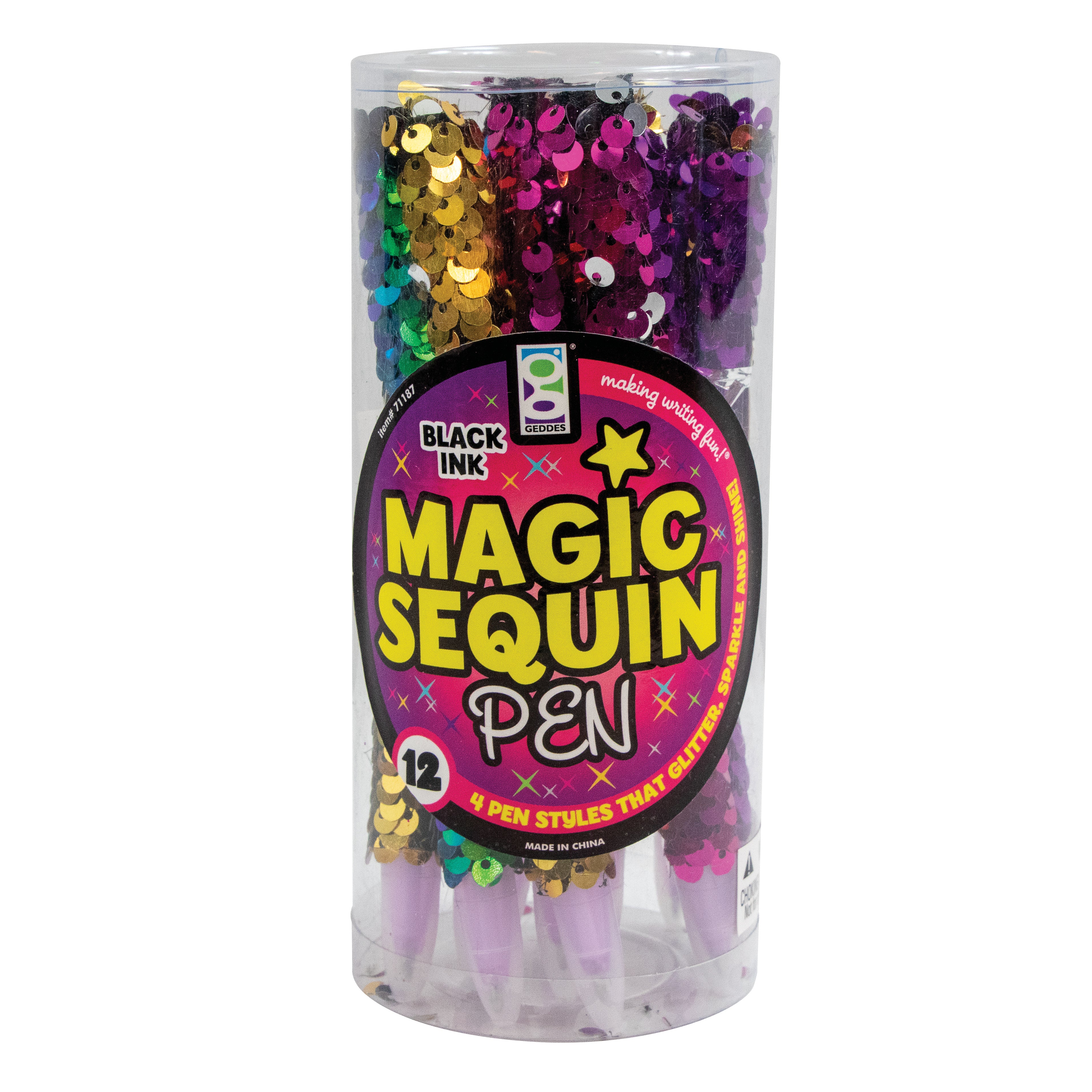 Magic Sequin Pens - 12 per tub - Image 2