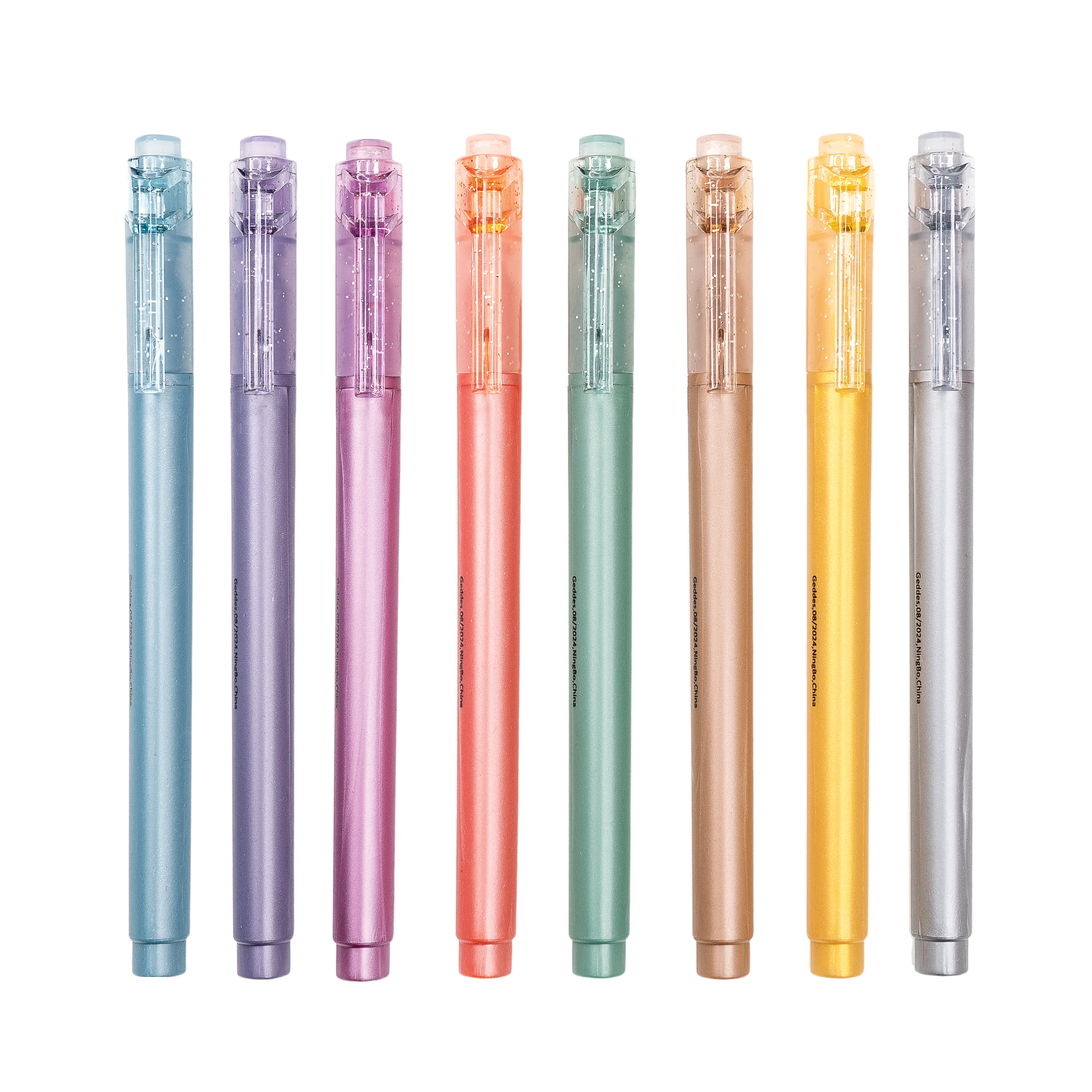Metallic Glitter Highlighters - 24 per display - Image 3