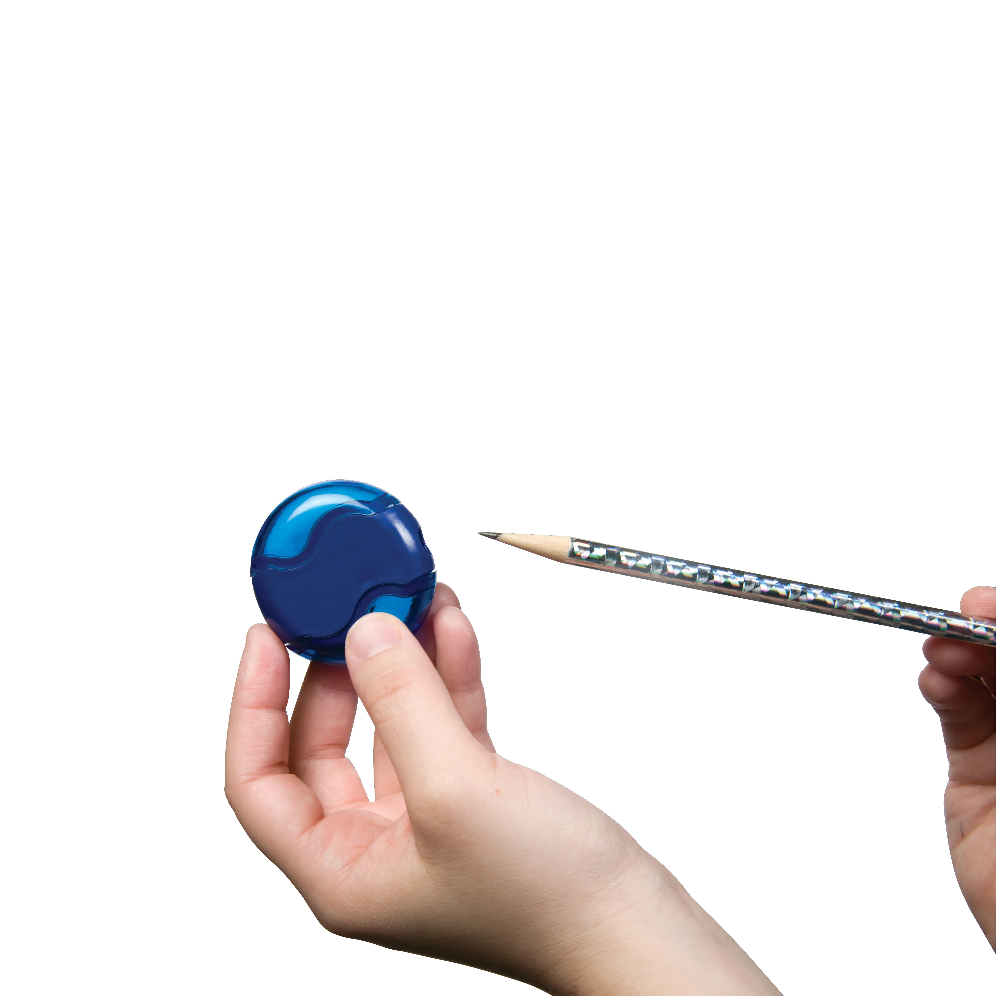Mini Dual ID Pencil Sharpener and Eraser - 24 per box - Image 5