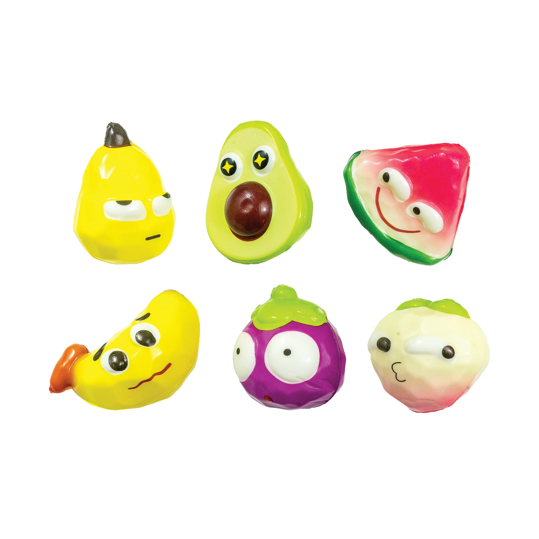 Mini Fruit Squishy Toy - 24 per bag - Image 2