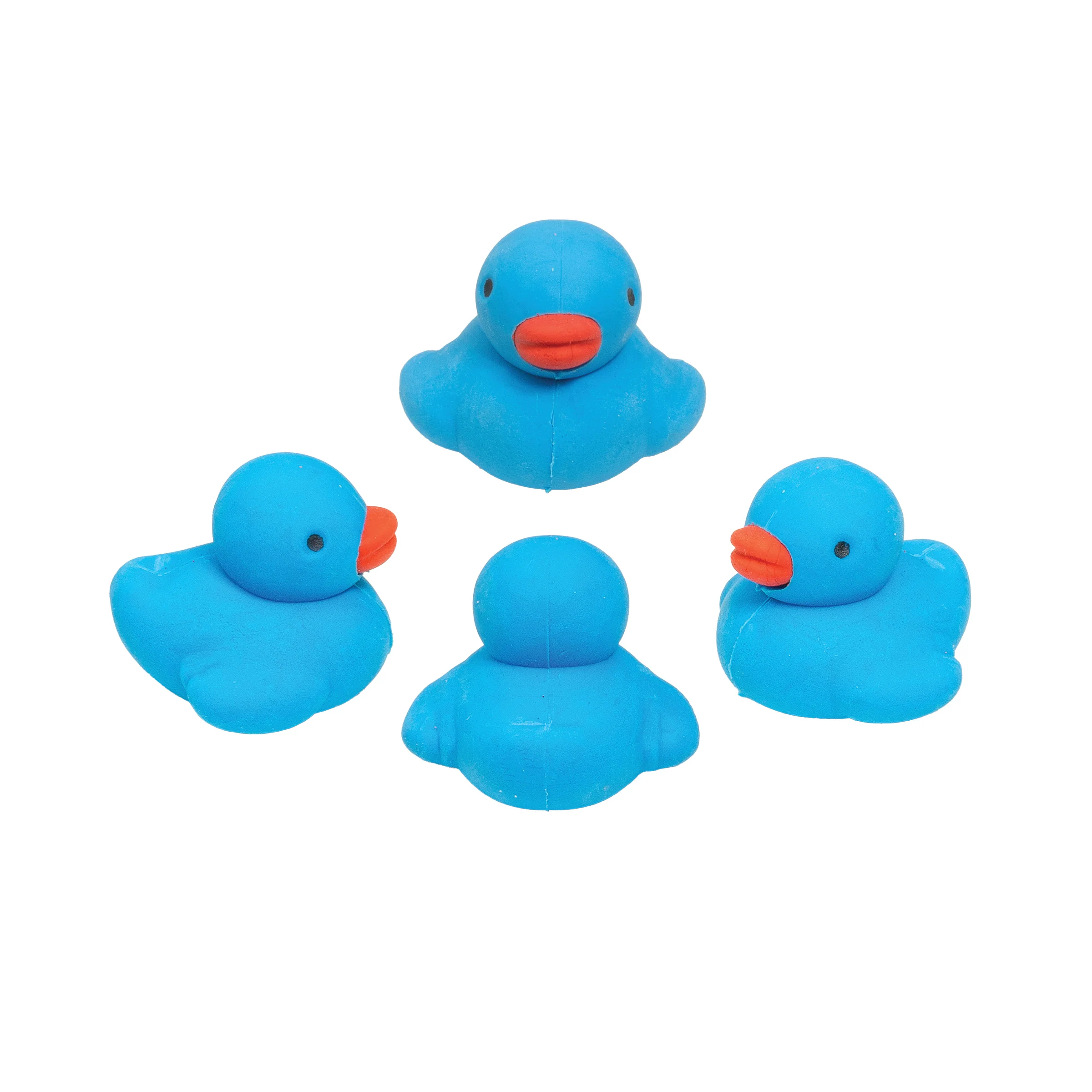 Mini Rubber Duck Eraser Toppers - 48 per Tub - Image 4