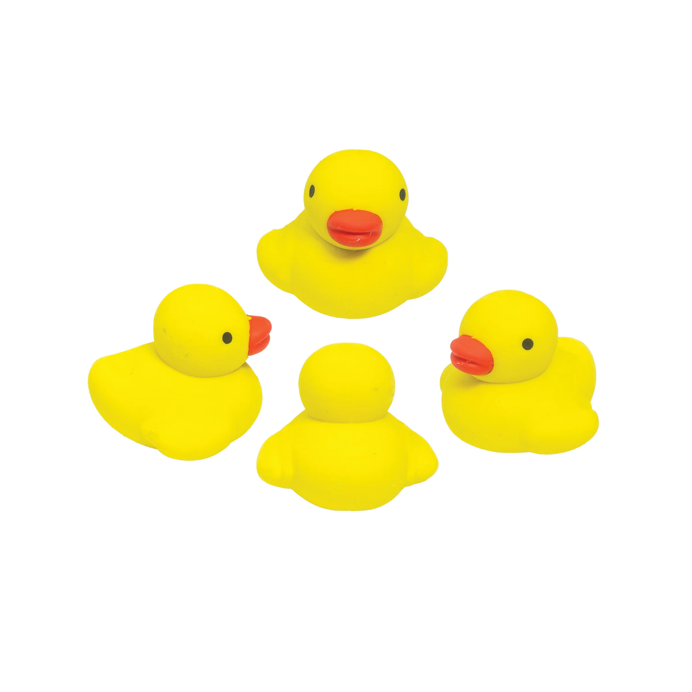 Mini Rubber Duck Eraser Toppers - 48 per Tub - Image 5