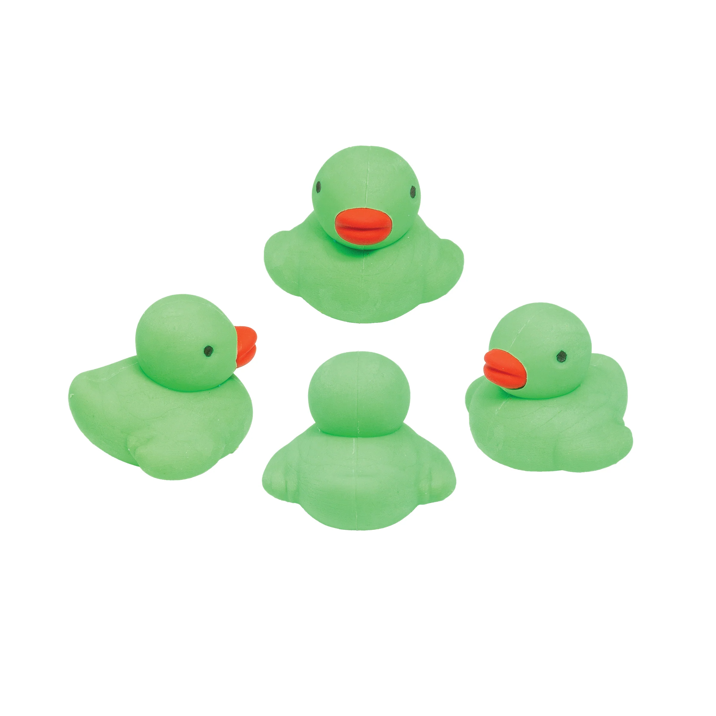 Mini Rubber Duck Eraser Toppers - 48 per Tub - Image 6