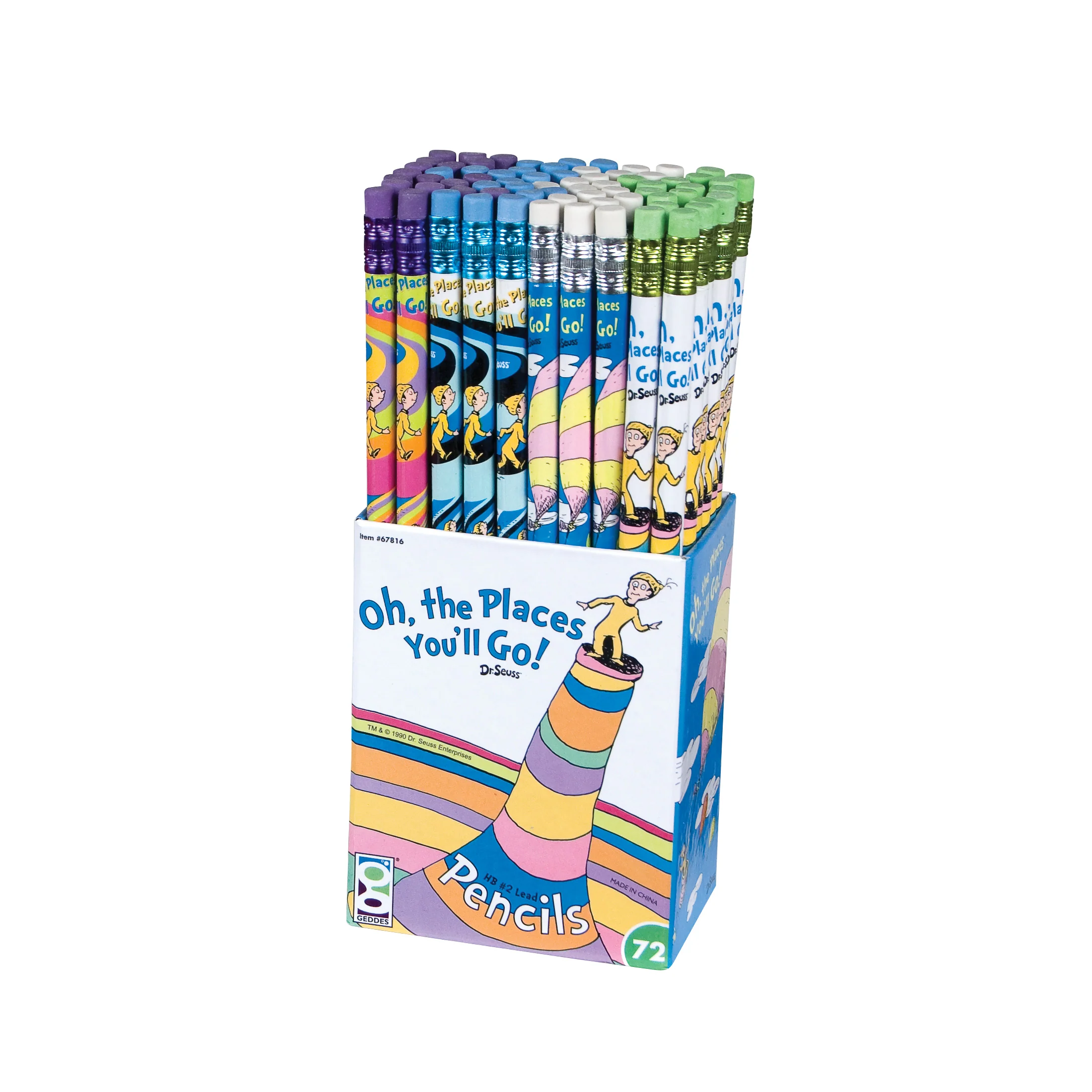 Dr. Seuss™ Oh The Places You’ll Go! Pencils - 72 per display - Image 4