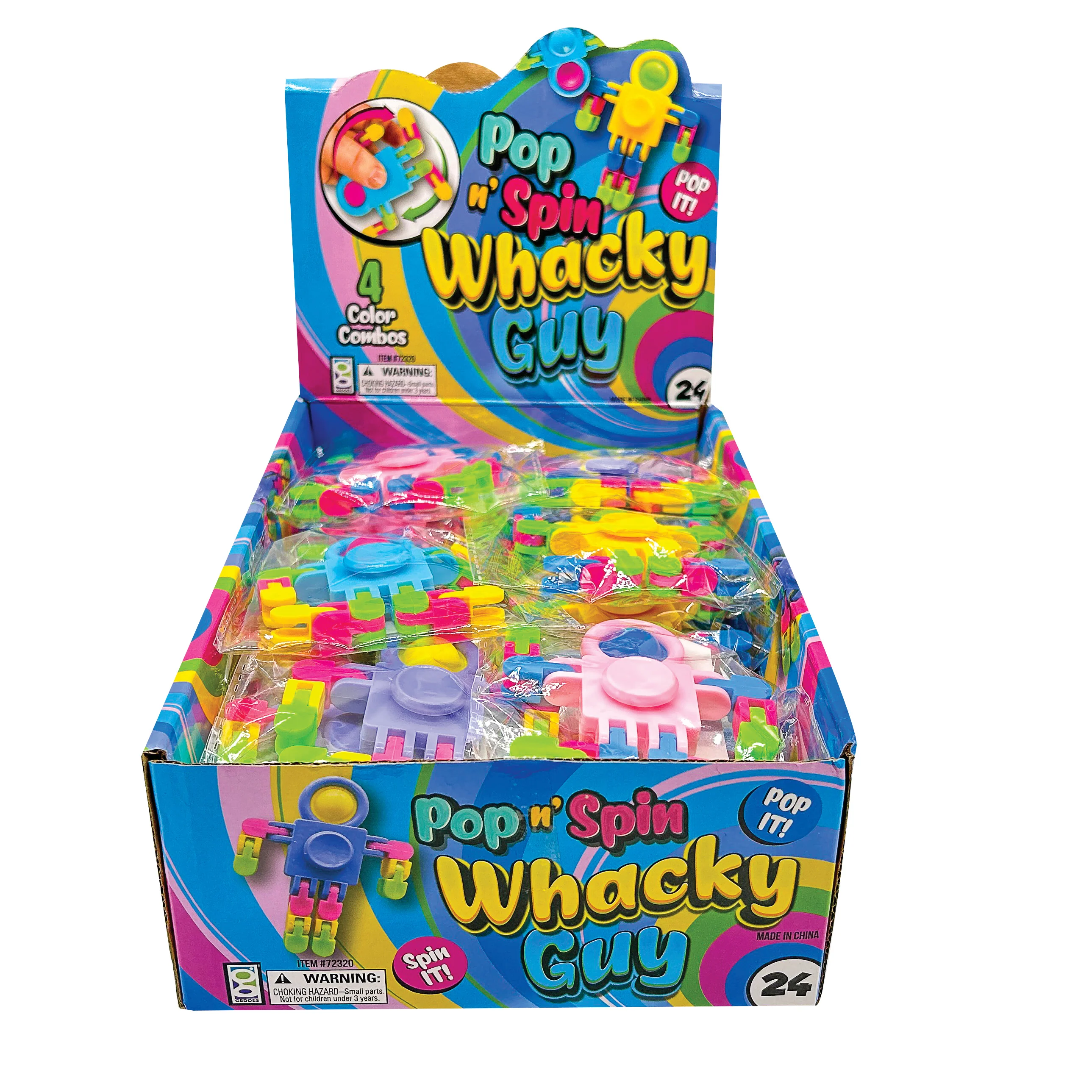Pop ‘n’ Spin Whacky Guy Toys - Image 4