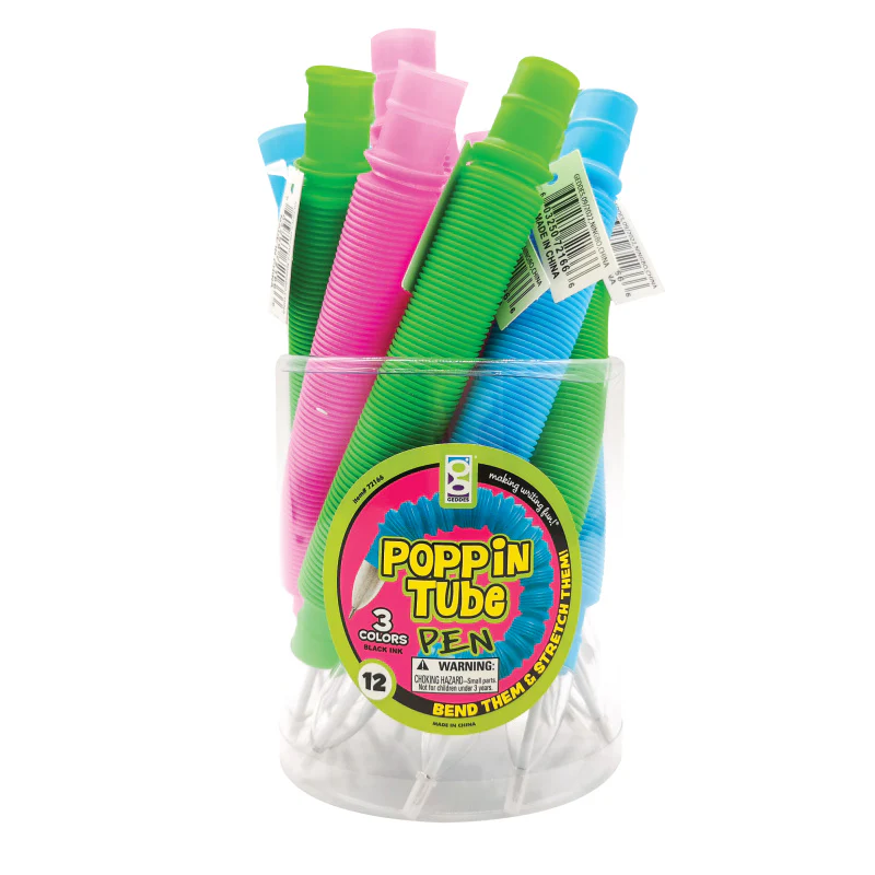 Poppin Tube Pen - 12 per tub - Image 3