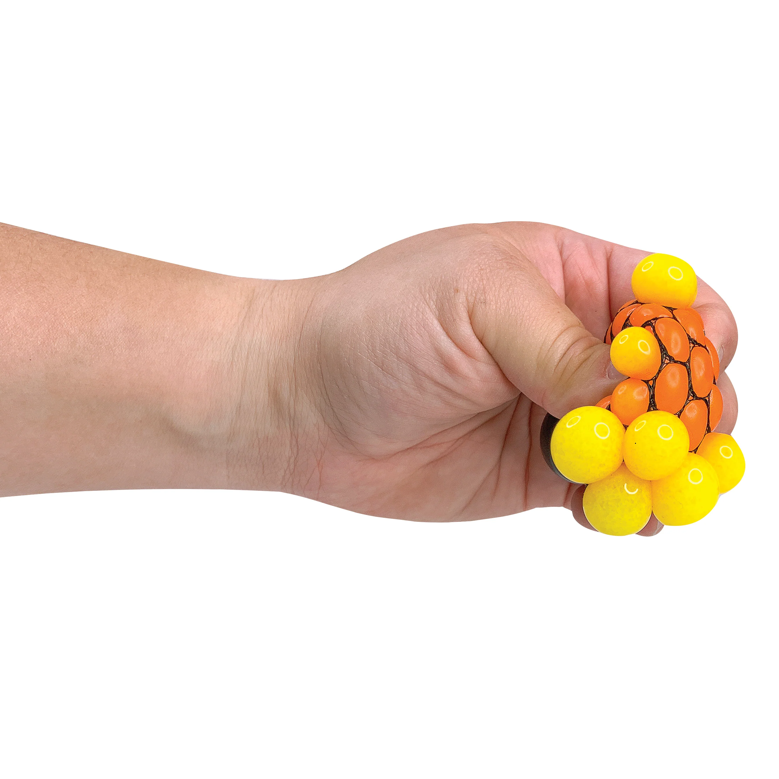 Rainbow Mesh Squeeze Balls - 24 per display - Image 4
