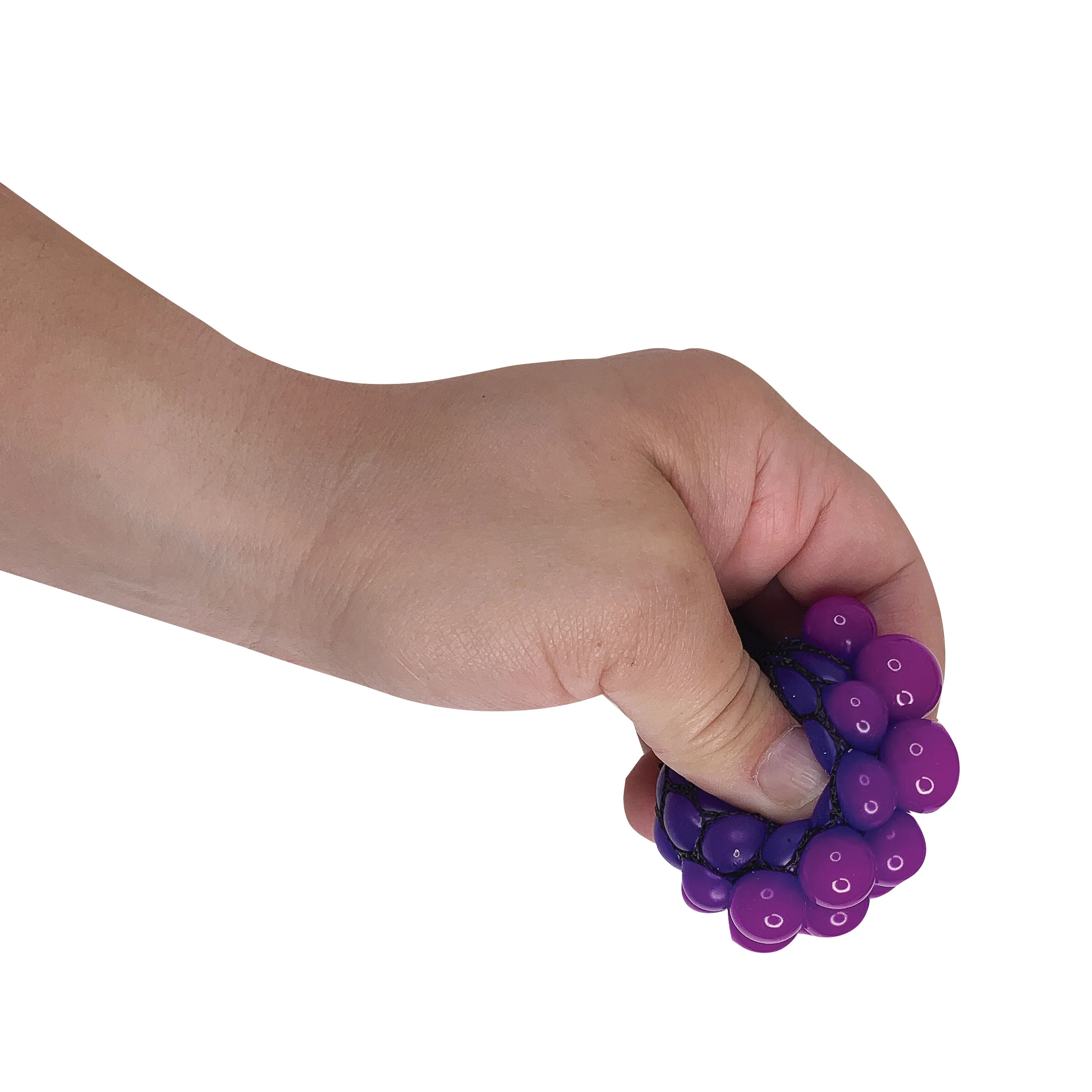 Rainbow Mesh Squeeze Balls - 24 per display - Image 7