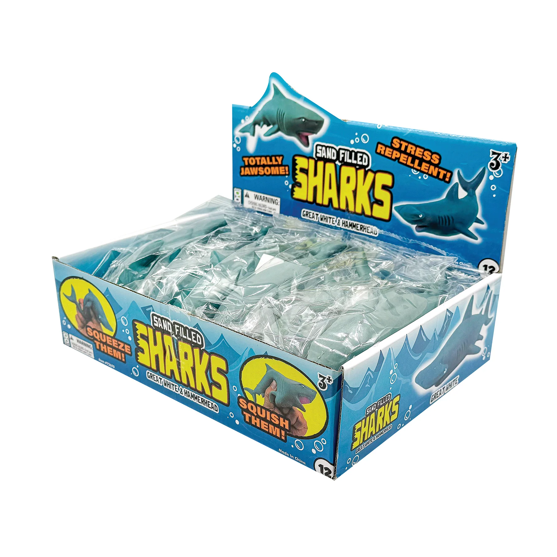 Sand Filled Shark Toys - Image 5