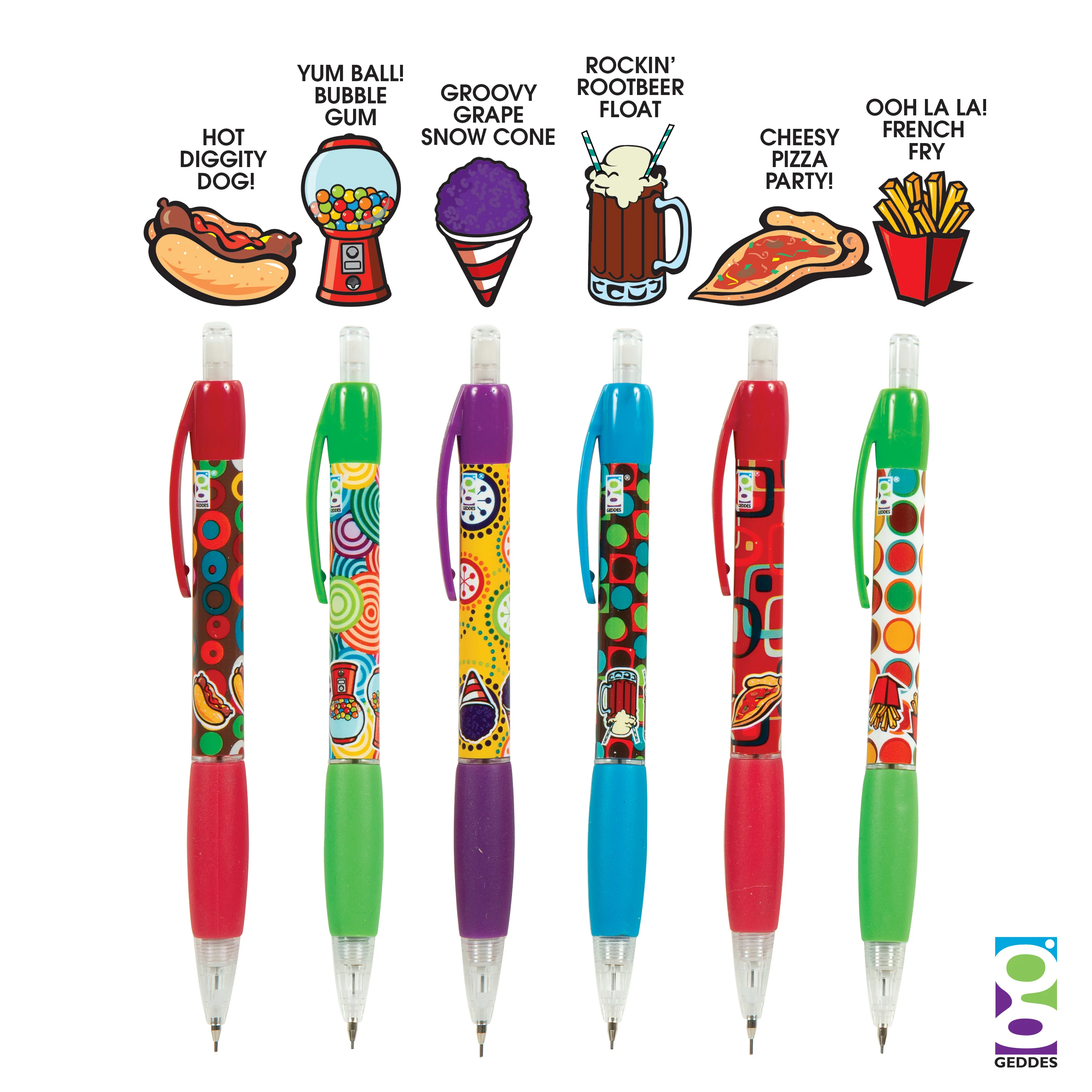 Scent-Sibles Mechanical Pencil Assortment - 96 per display - Image 3