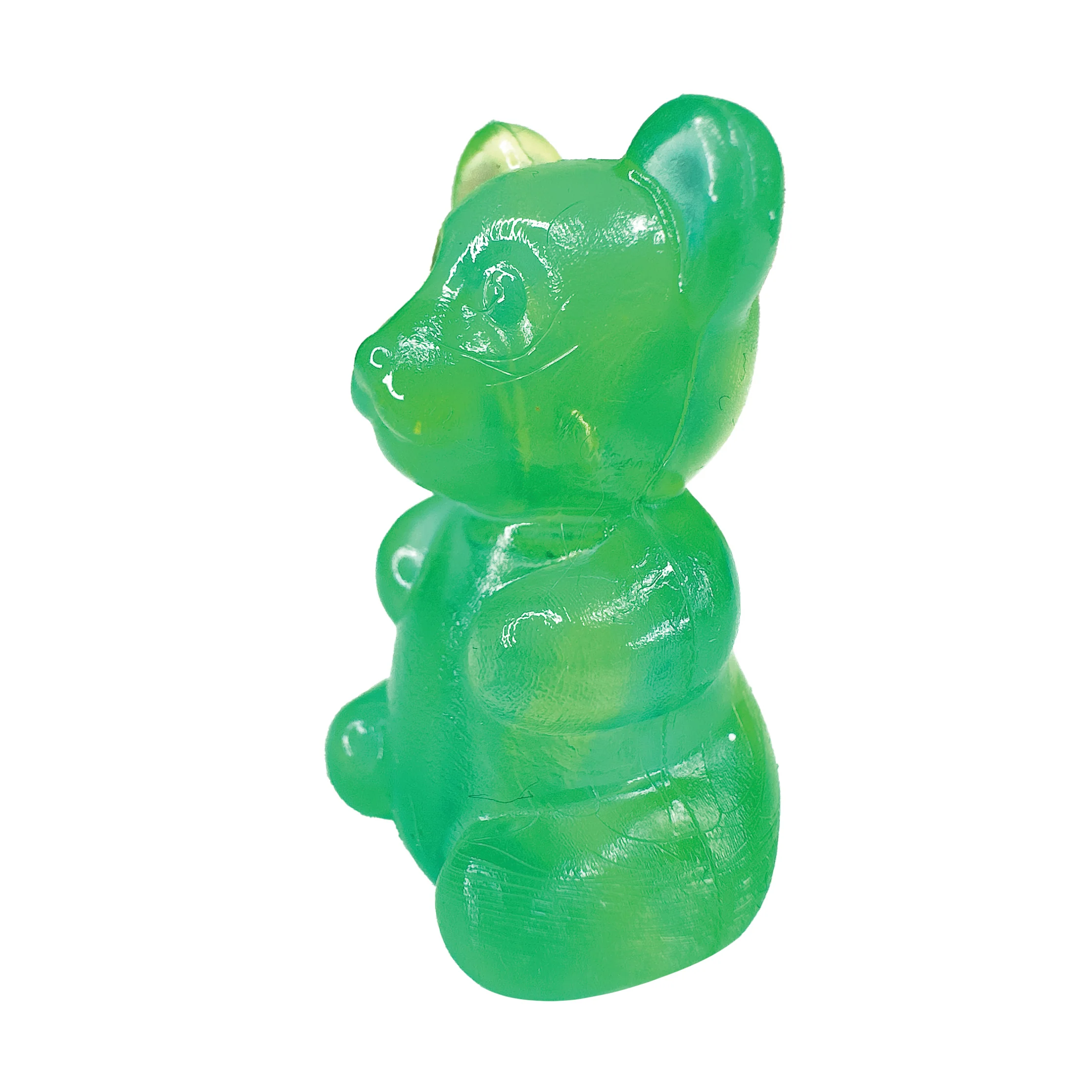 Scented 2-Color Gummy Bear Pencil Toppers - 24 per tub - Image 5