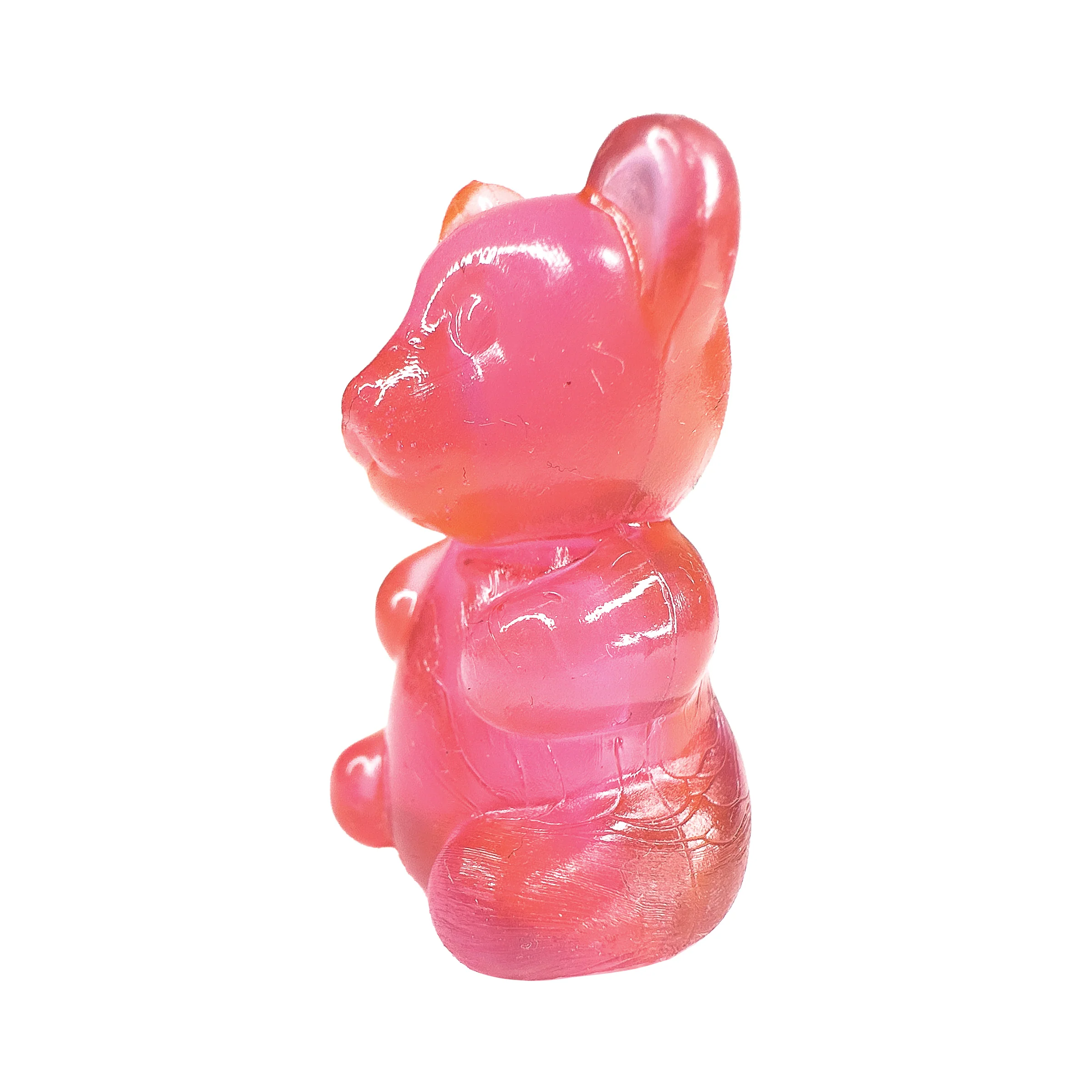 Scented 2-Color Gummy Bear Pencil Toppers - 24 per tub - Image 7