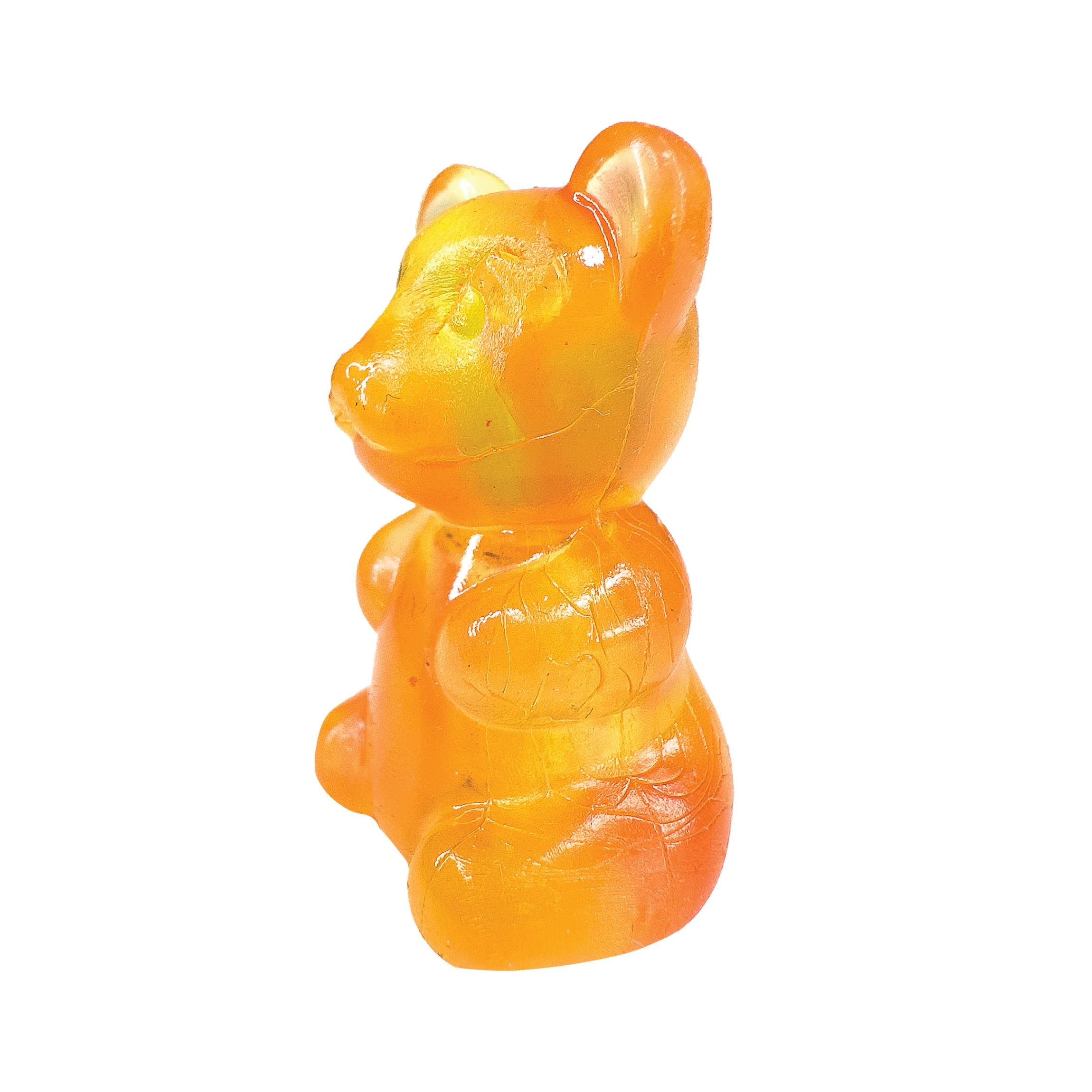 Scented 2-Color Gummy Bear Pencil Toppers - 24 per tub - Image 8