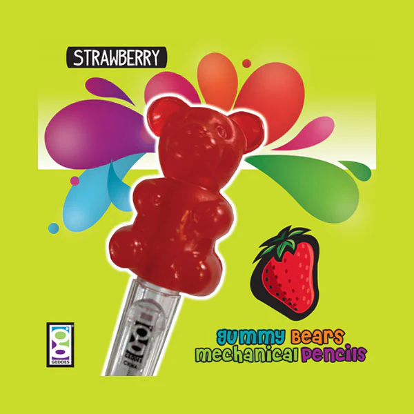 Scented Gummy Bear .7mm Mechanical Pencils - Image 3