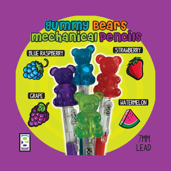 Scented Gummy Bear .7mm Mechanical Pencils - Image 8