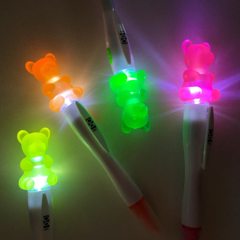 Scented Gummy Bear Light-Up Highlighters - 24 per display - Image 3