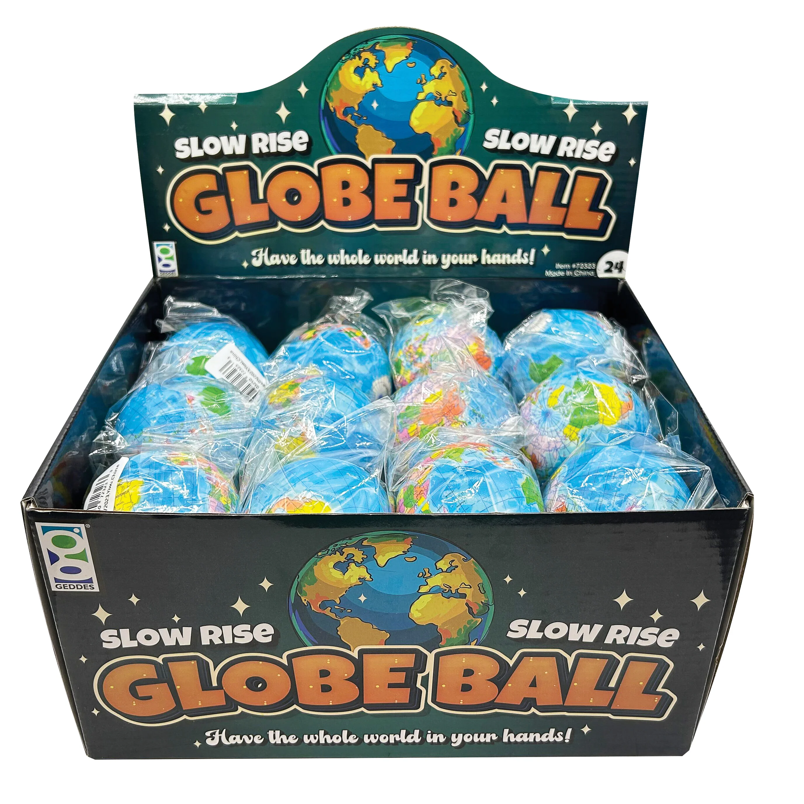 Slow Rise Globe Balls - 24 per display - Image 12