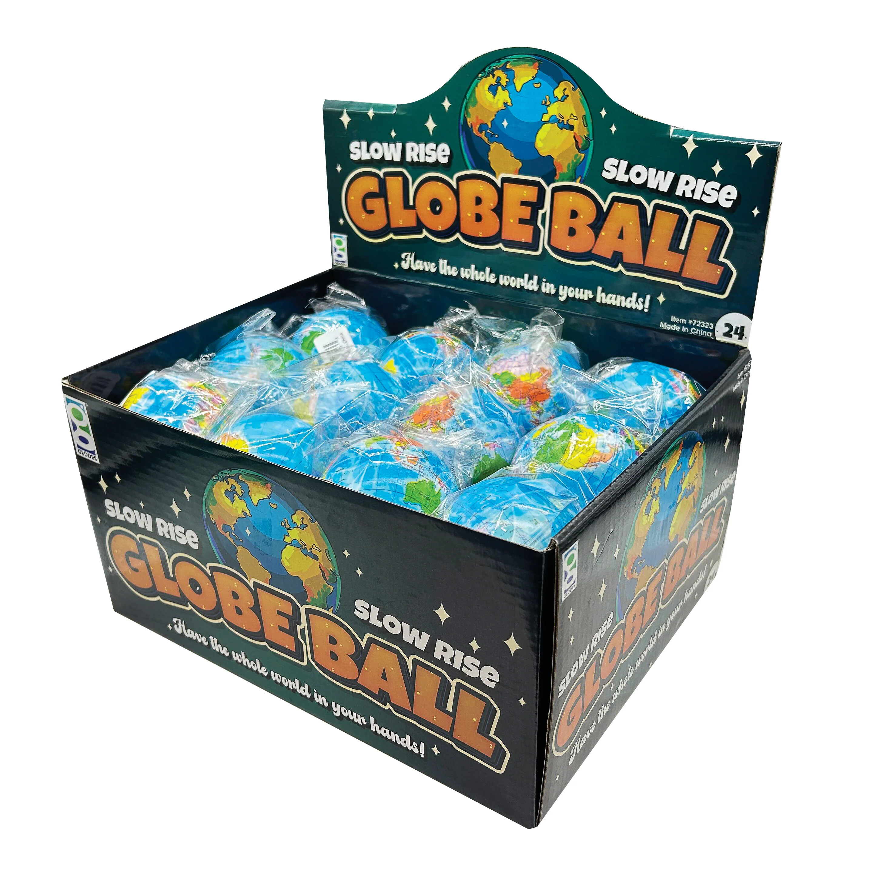 Slow Rise Globe Balls - 24 per display - Image 13