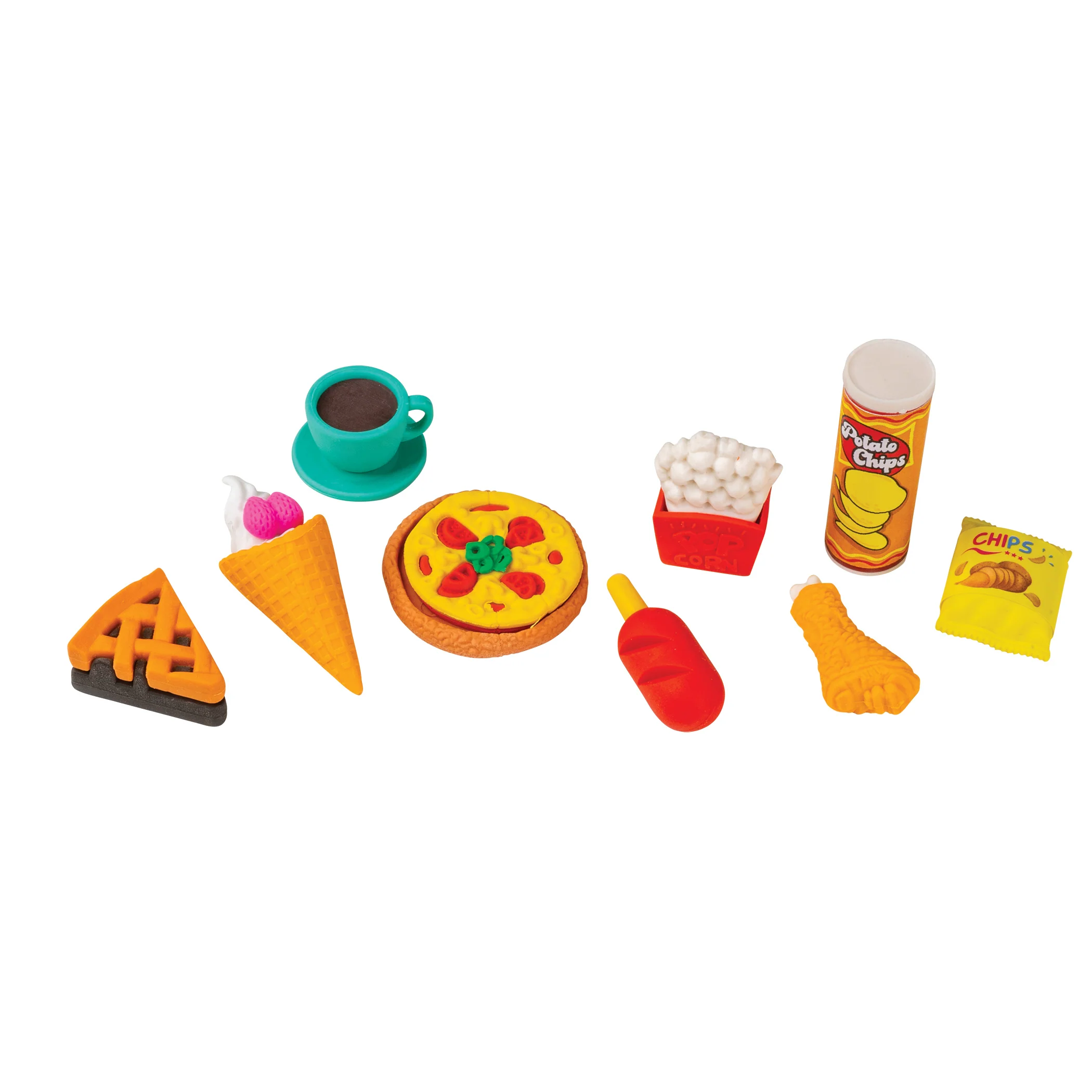 Snack Attack II 3D Erasers - 54 per bag - Image 5