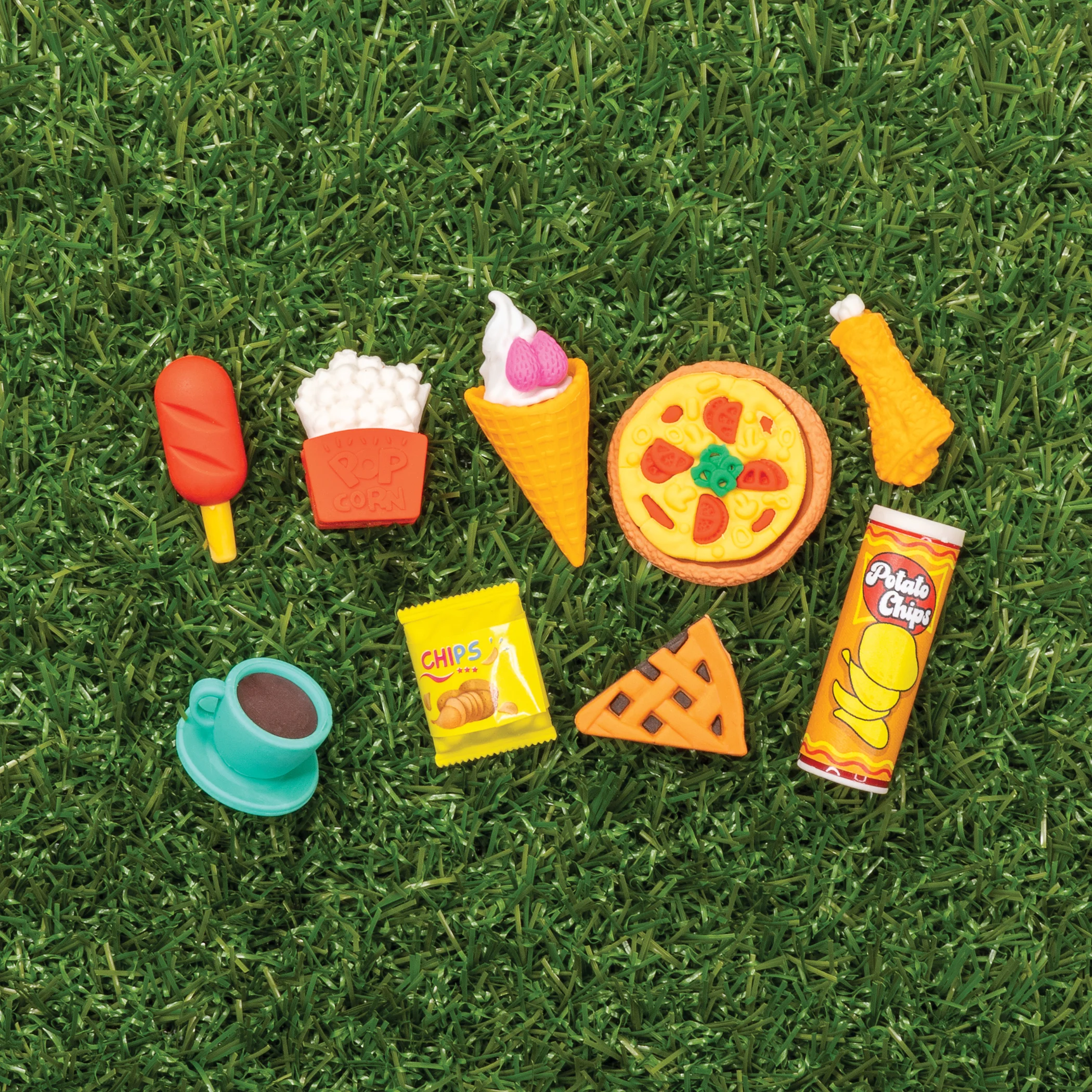 Snack Attack II 3D Erasers - 54 per bag - Image 6