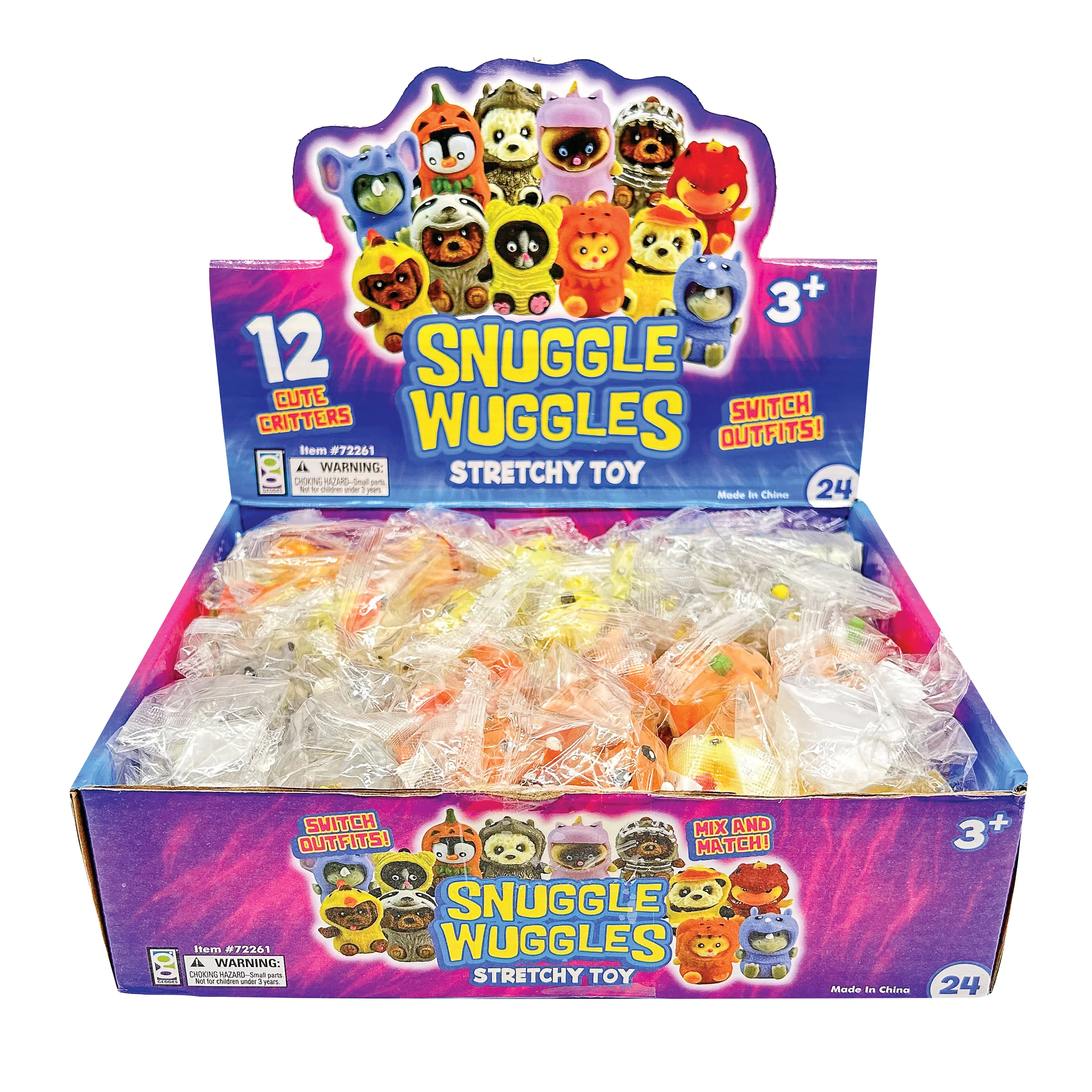Snuggle Wuggle Stretchy Toys - 24 per display - Image 8