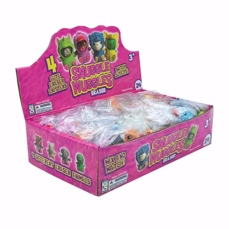 Snuggle Wuggles Erasers - 24 per display - Image 3