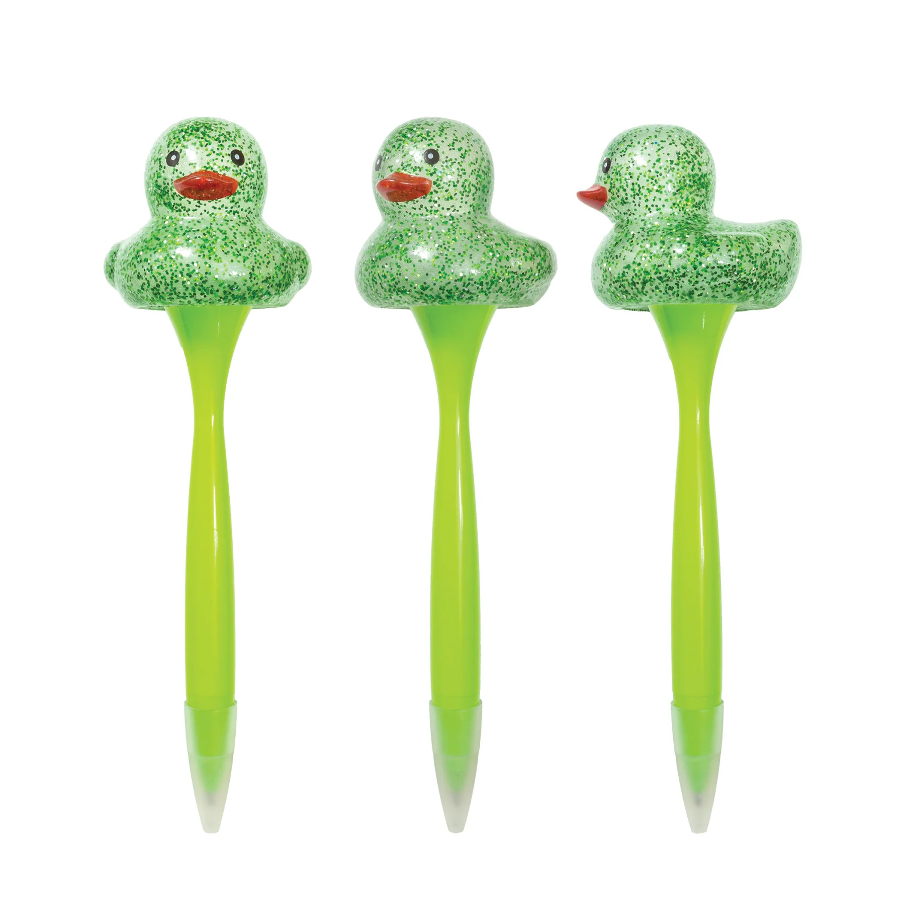 Sparkle & Squeeze Rubber Duck Pens - 12 per tub - Image 6