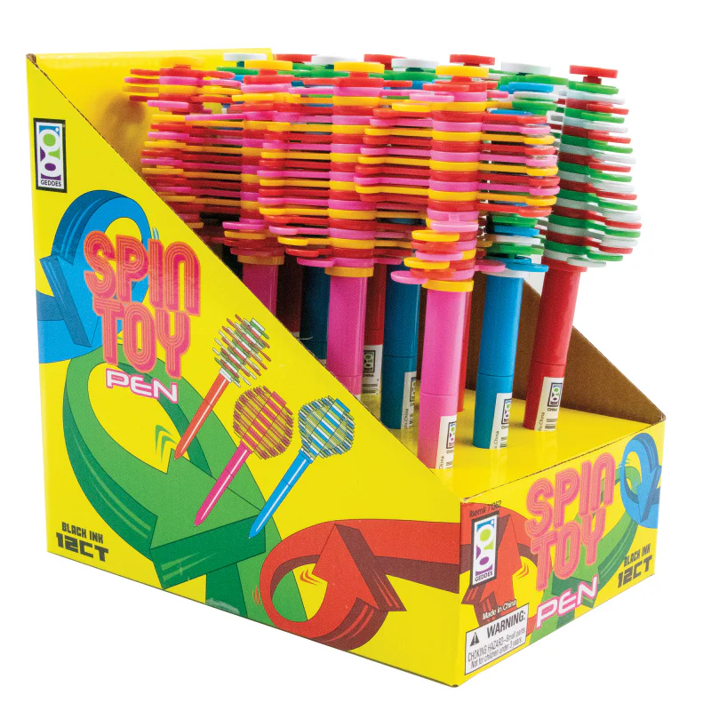 Spin Toy Pen - 12 per display - Image 3