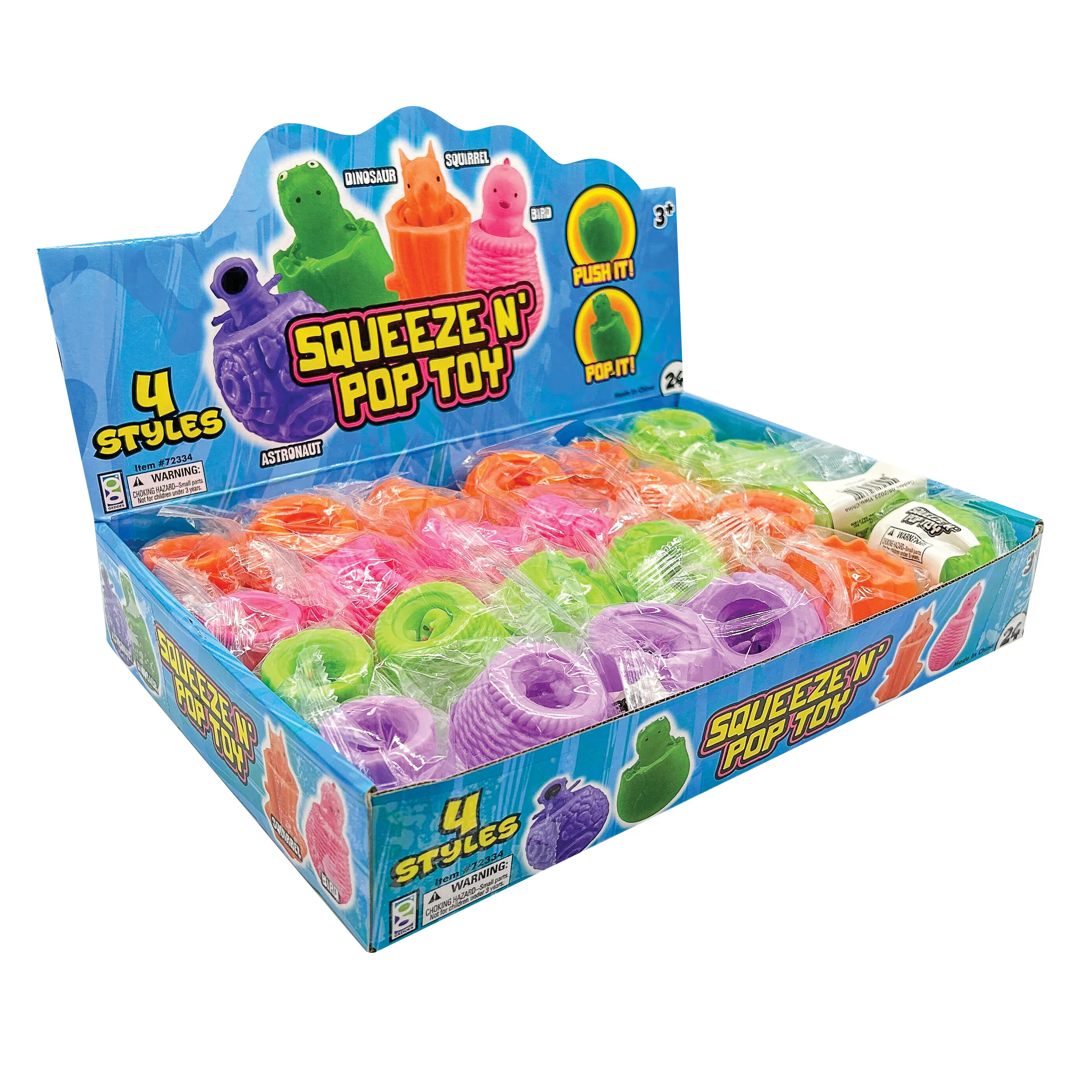 Squeeze ‘N’ Pop Toys - 24 per display - Image 8