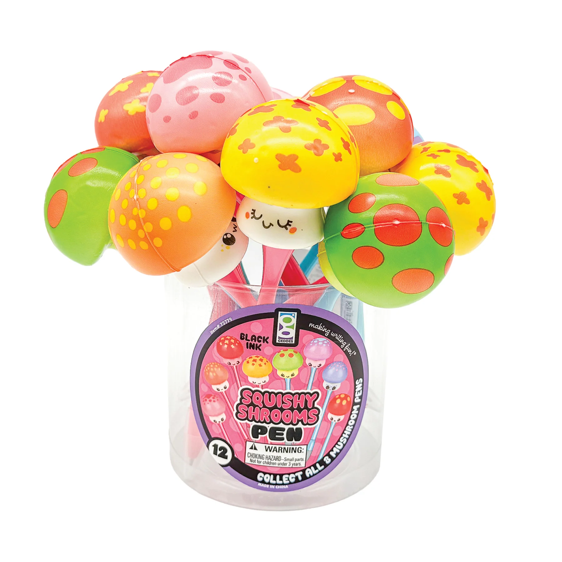 Squishy Shroom Pens - 12 per tub - Image 5