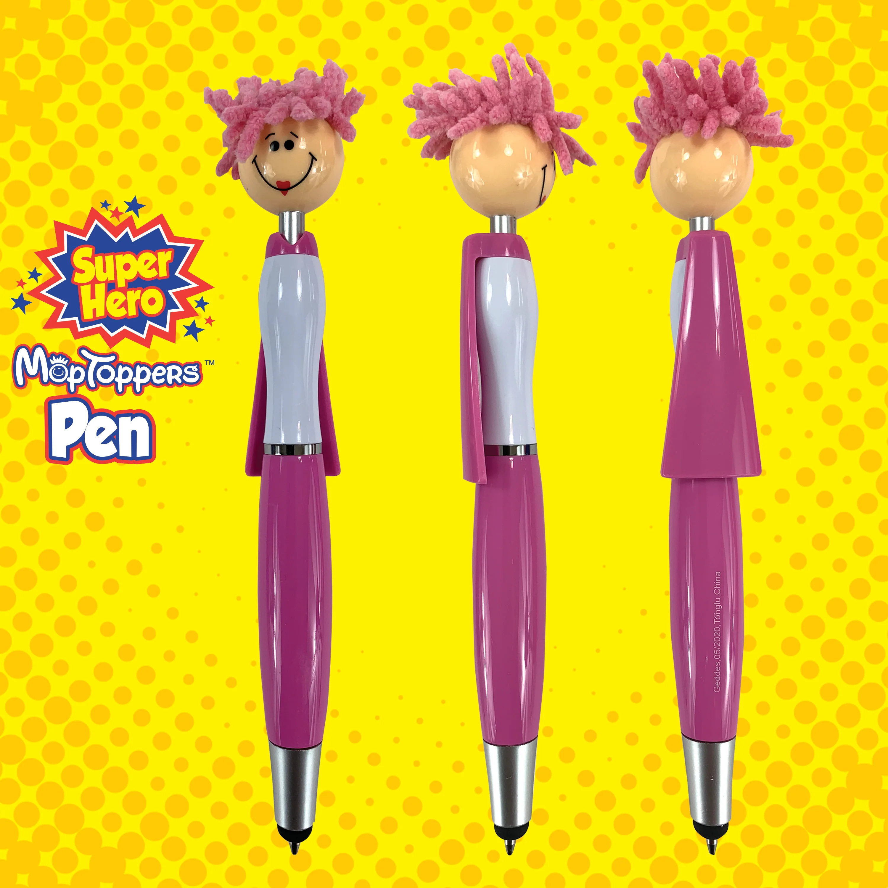 Super Hero MopToppers™ Stylus Pens - 18 per tub - Image 6