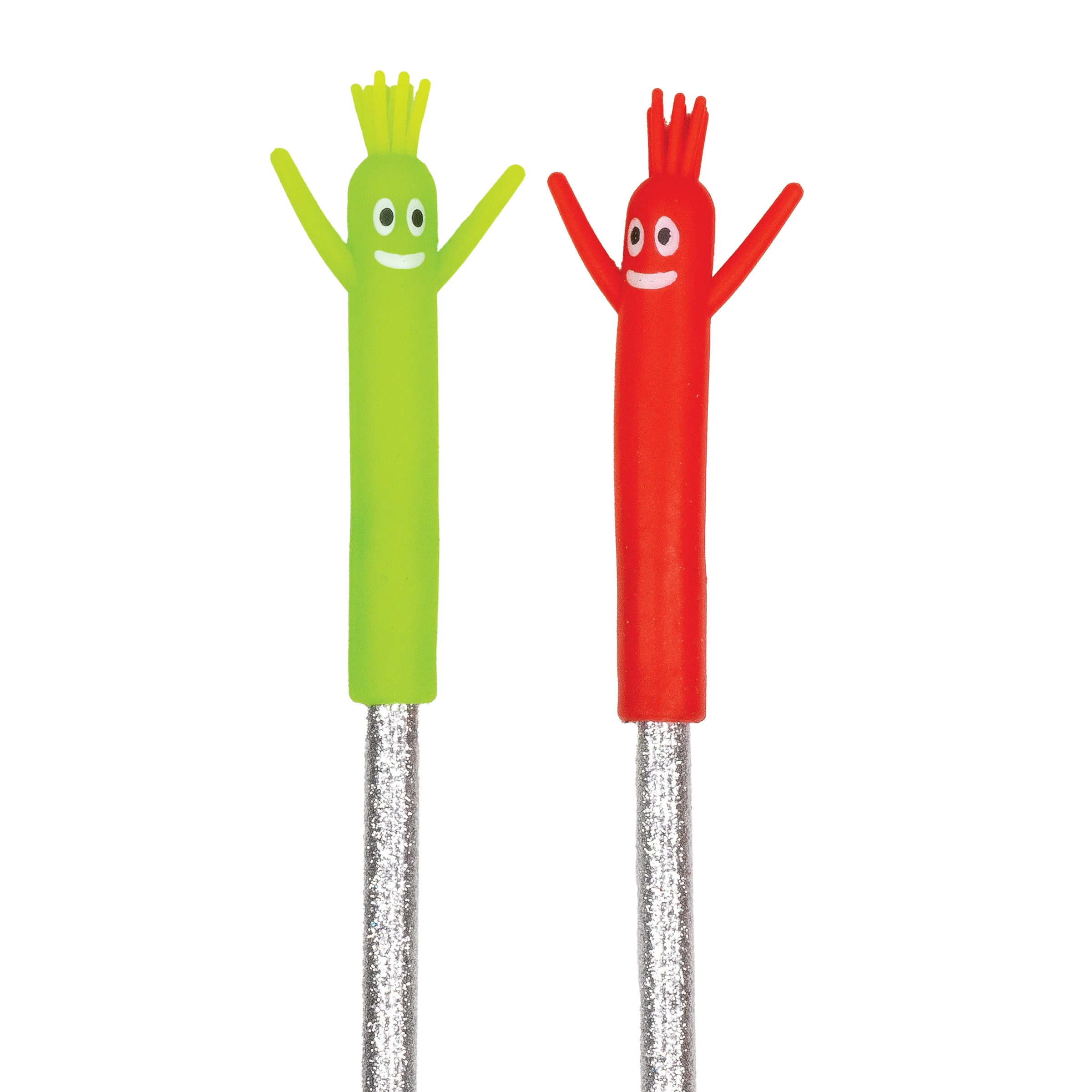 Tube Guy Pencil Toppers - 24 per tub