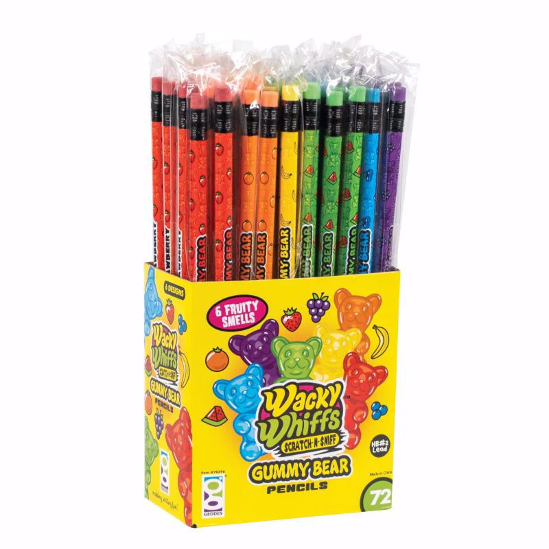 Wacky Whiffs Gummy Bear Scented Pencils - Image 2