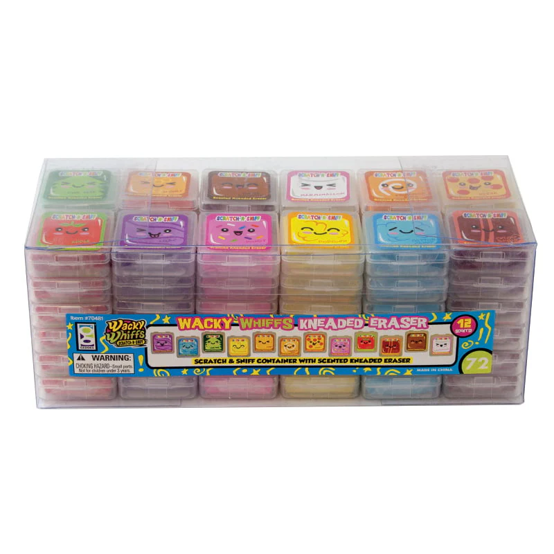 Wacky Whiffs Scented Kneaded Erasers - 72 per display - Image 3